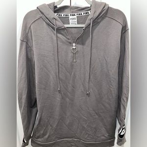 NWOT PINK 1/4 Zip Hoodie